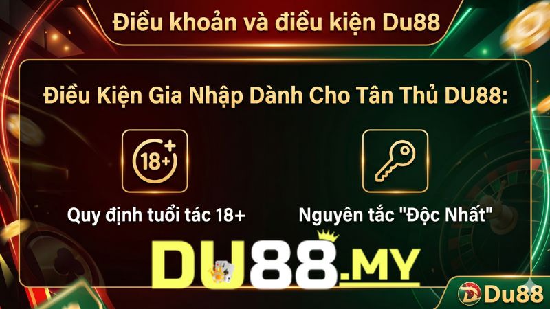 Điều Kiện Gia Nhập Dành Cho Tân Thủ DU88