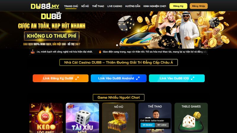Link Vào Đăng Nhập Du88 Chính Thức, Không Bị Chặn