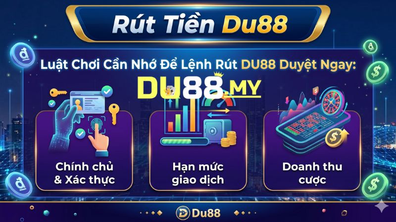 Luật Chơi Cần Nhớ Để Lệnh Rút DU88 Duyệt Ngay